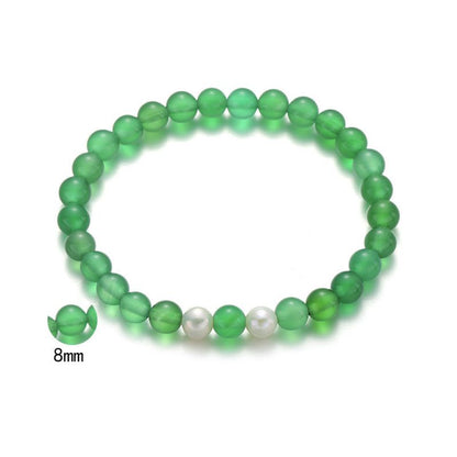 Sivara Green Strawberry Freshwater Pearl Bracelet